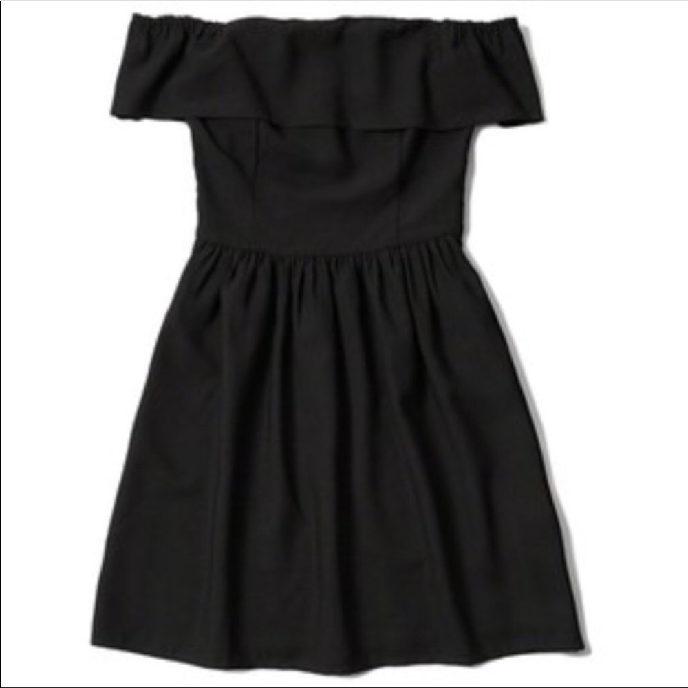 Black Off the Shoulder Dress